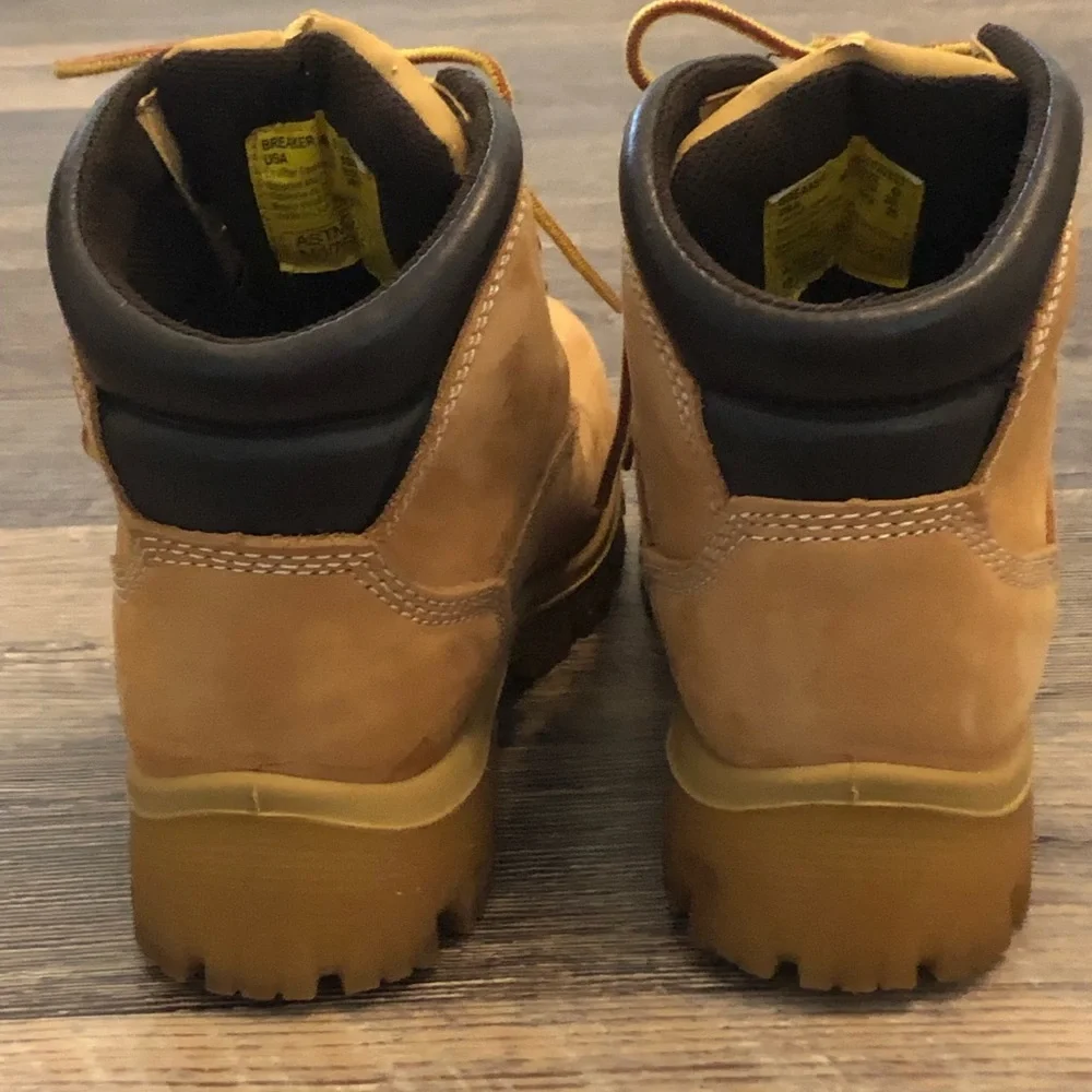 Herman Survivor Steel Toe Waterproof Boots men’s 6.5 worn once EUC - Picture 8 of 12